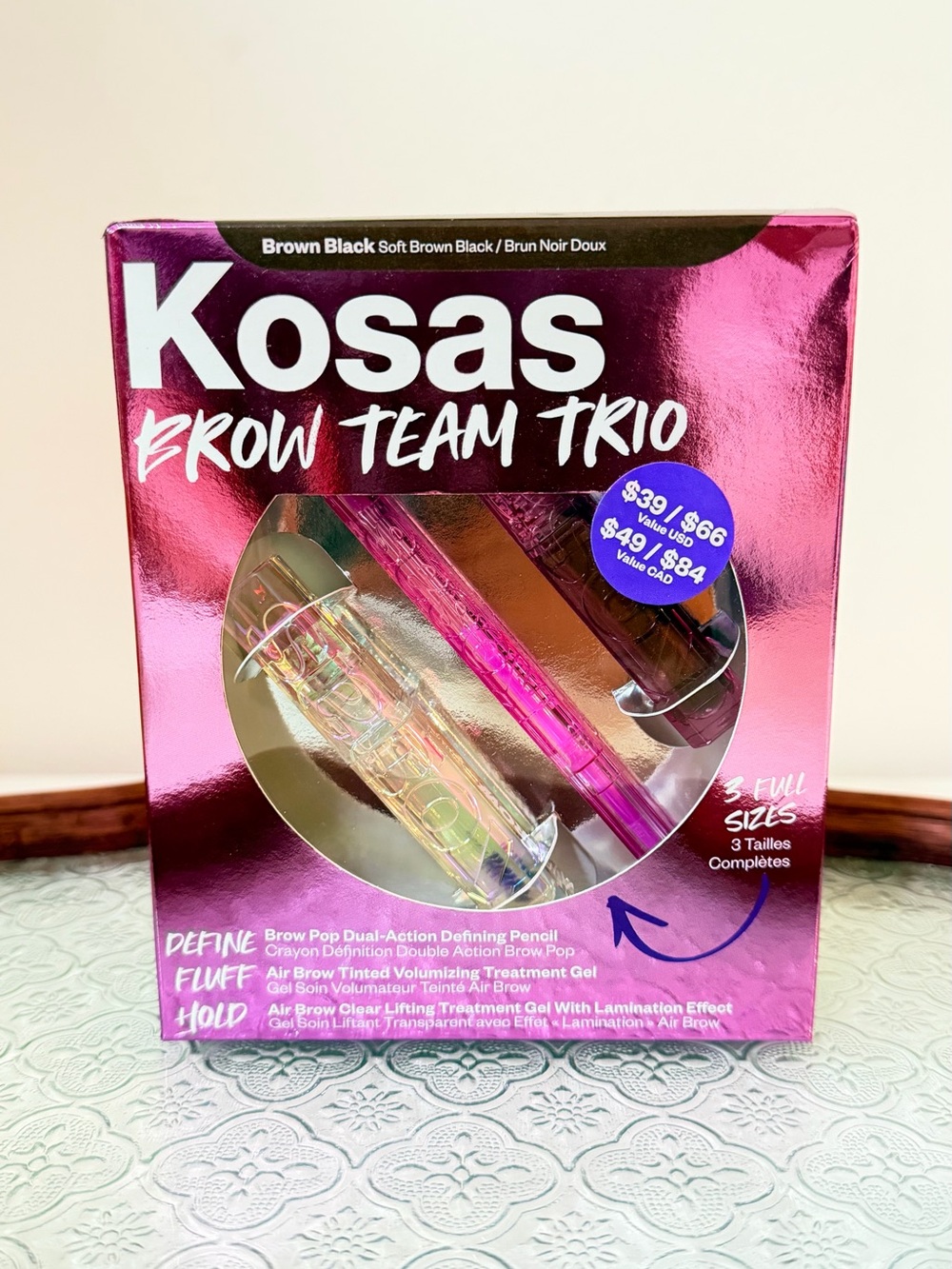 ✨ NEW Kosas Brow Team Trio